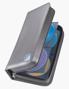 Lib.Expre (Fy-Lo) 96 CD Wallet,Ti/Blk