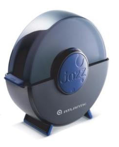 Jazz 20 Disc Cap. Holder, Cobalt Black w/ Navy