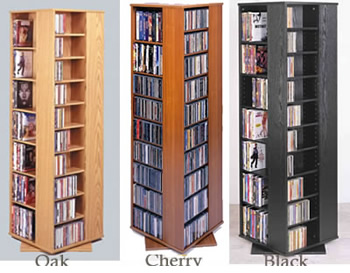 High Capacity Spinning Multimedia Tower