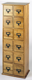 Library Design Media Cabinet-228