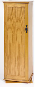 Spinning Multmedia Storage Cabinet with Doors 