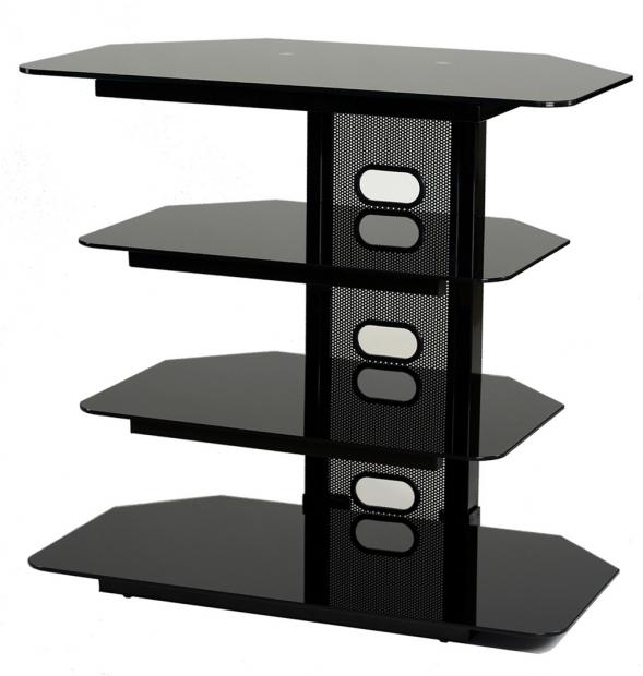 Multifunction audio/video component stand TransDeco TD510CB