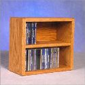 52 CD Wall Mount Storage Rack