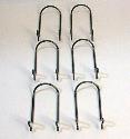 Wire Gaming Hooks, Set of 6