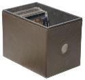 ML MM Stackable Crate, Espresso