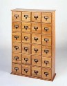 Library Design Media Cabinet-456