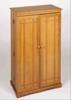 CD/DVD Mission Solid Oak Cabinet