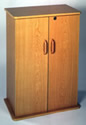 Deluxe Locking Multi-Media Cabinet