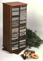 Revolving CD Tower - 200 (Oak)