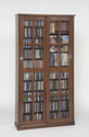 Glass Sliding 2 Door Multi-Media Cabinet