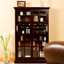Sliding-Door Window-Pane Media Cabinet