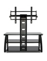 Deluxe flat-panel TV stand w/universal tilt-swivel mount