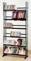 CD/DVD/VHS storage rack