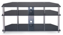 53 Stainless Steel & Tempered Glass with Glossy Piano Black finish