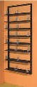 ExclusiveCD Rack- Wall 512 (Black)