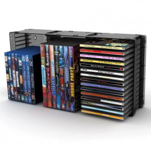 Black Disc Storage Module 45 CD/21 DVD
