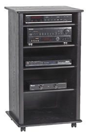 Hardwood Audio Cabinet-AR-43