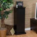 Media Storage Pedestal - Black