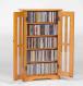 2-Door Media Wall Mount Cabinet W/ Glass doors