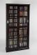 Glass Sliding 2-Door Mission Media Cabinet with Hardwood Veneer - 7