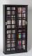 Glass Sliding 2-Door Mission Media Cabinet with Hardwood Veneer - 5