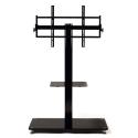 LED/LCD TV Mounting System With Wheels For Up To 65