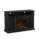 Holly & Martin� Fenton Media Electric Fireplace-Black - 4