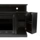 Holly & Martin� Fenton Media Electric Fireplace-Black - 7